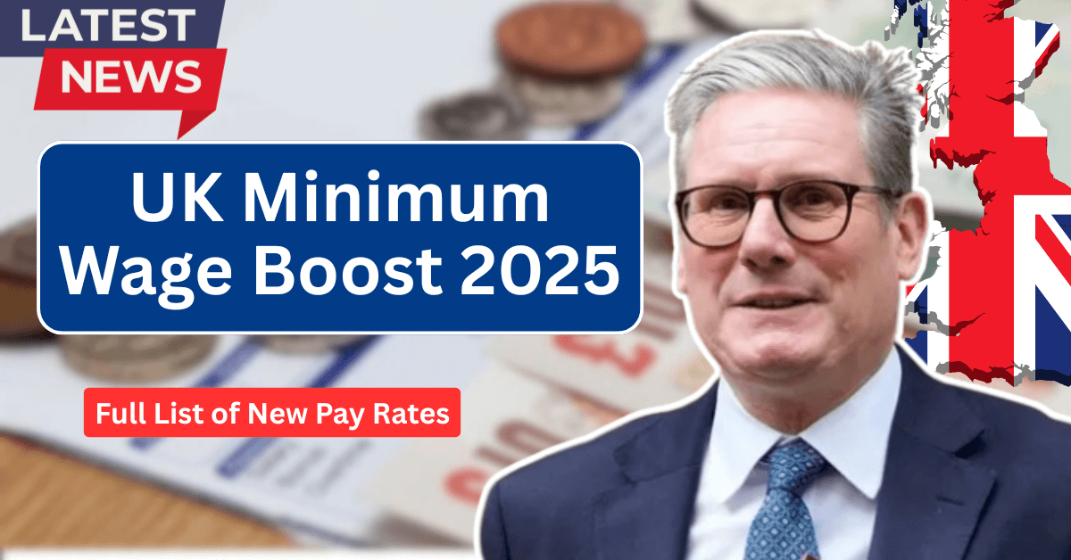 UK Minimum Wage Boost 2025 – Full List of New Pay Rates