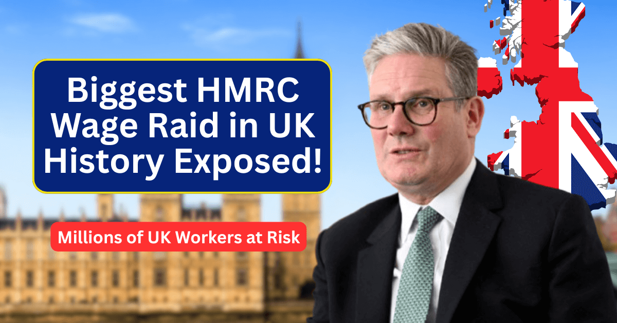 HMRC Launches Biggest Wage Raid in History – Millions of UK Workers at Risk