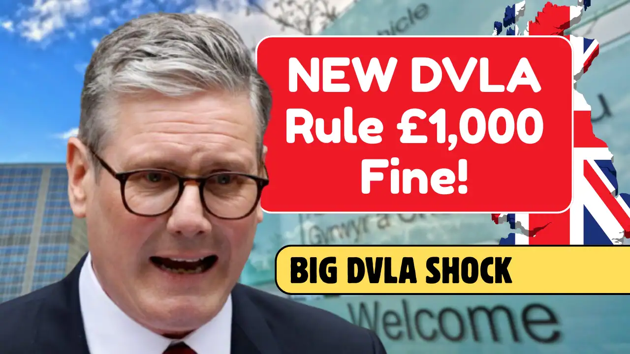 NEW DVLA Rule – Number Plate Mistake May Cost Drivers £1,000
