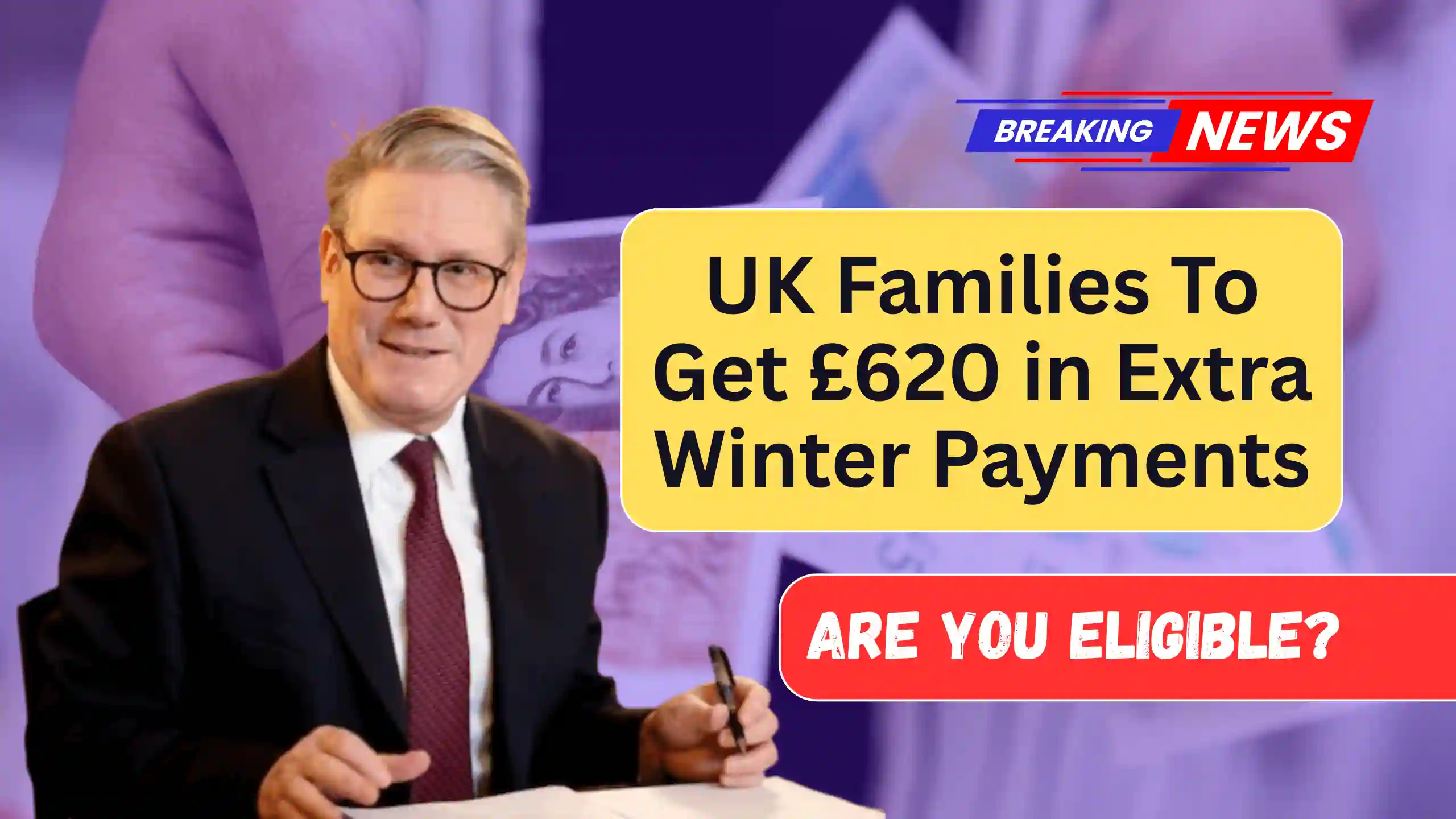 UK Families To Receive Extra £620