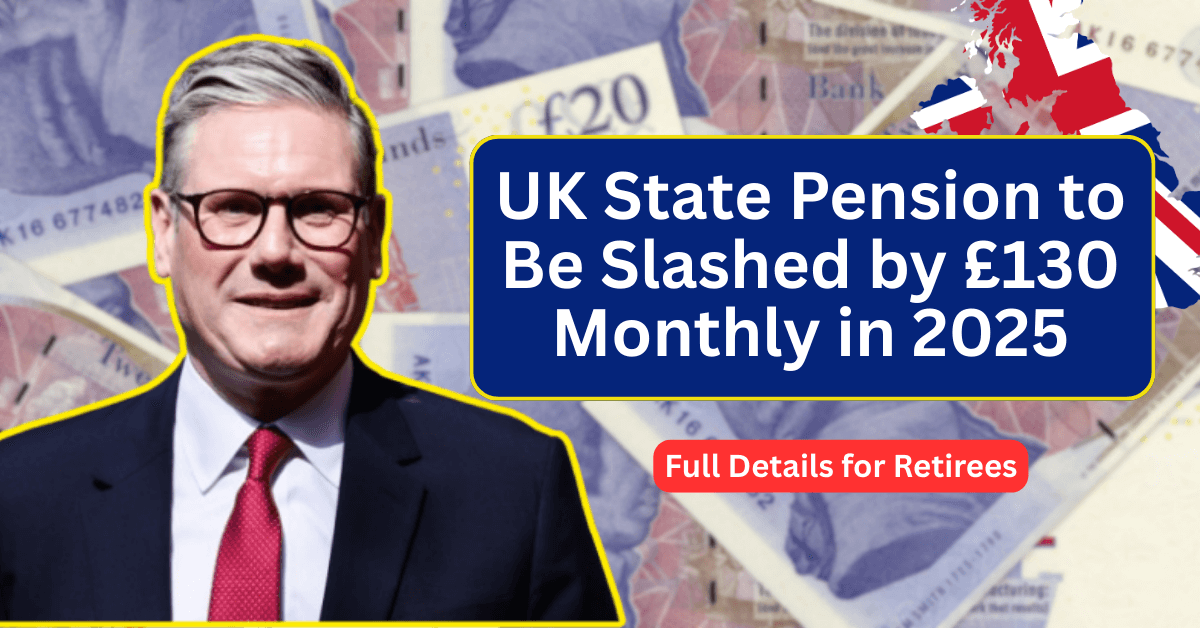 UK State Pension to Be Slashed by £130 Monthly in 2025 – Full Details for Retirees